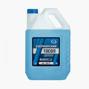 Тосол OILRIGHT Дзержинский ОЖ-40 ТМ готовый -40C синий 5 кг 5038/п