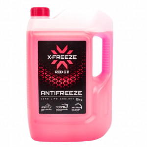 Антифриз X-FREEZE RED G11 готовый -40 красный 5 кг 430206074
