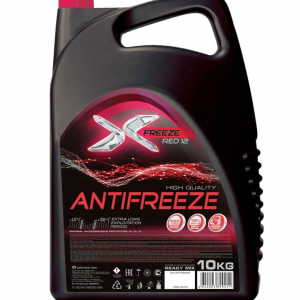 Антифриз X-FREEZE RED G11 готовый -40 красный 10 кг 430206075