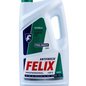 Антифриз Felix PROLONGER готовый -40C зеленый 5 кг 430206031