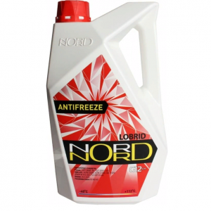 Антифриз NORD High Quality Antifreeze готовый -40C красный 3 кг NR 22243