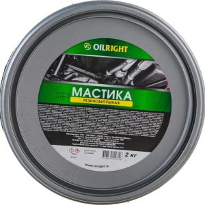 Купить Мастика резинобитумная 2,1кг OILRIGHT 6101